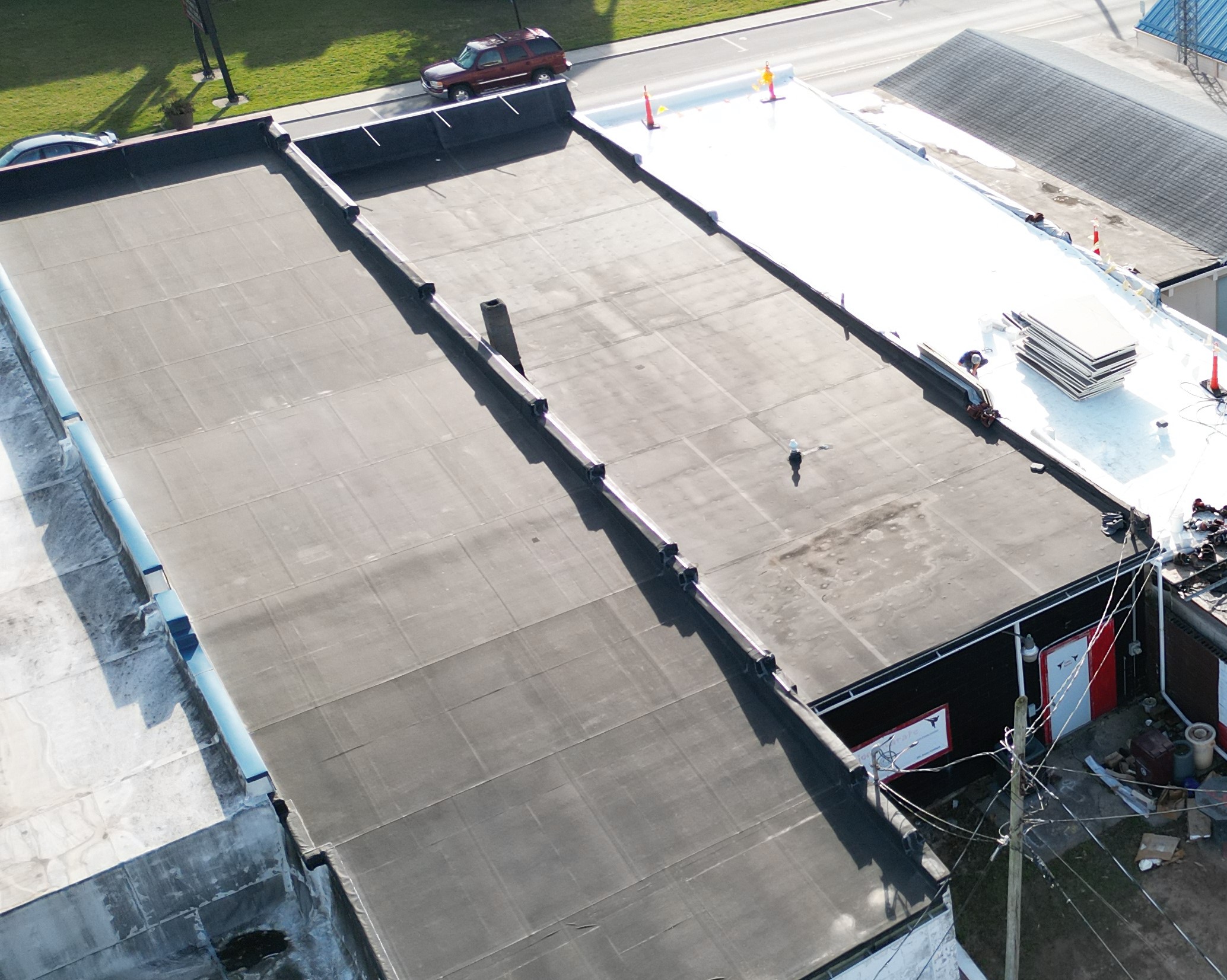 do it right roofing - roof replacement tpo membrane commercial